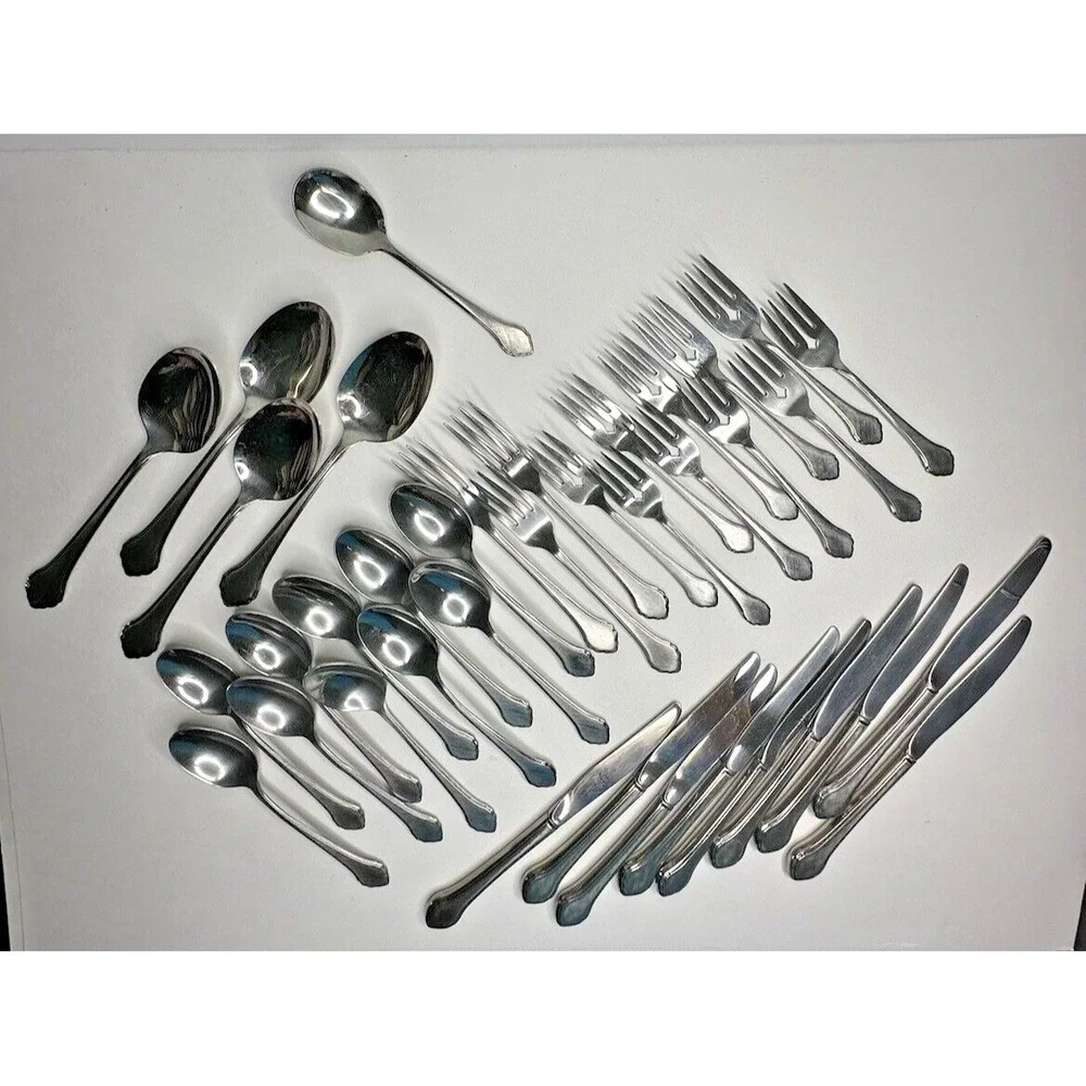 Oneida‎ Rogers Summermist Stainless Flatware Replacement Set 37 Dinner Fork